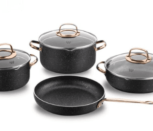KORKMAZ A1371 GALAKSI SET TENGJERE 7PCS GRANIT
