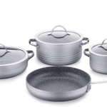 KORKMAZ A2619-3 LINEA SET TENGJERE 7PCS GRANIT